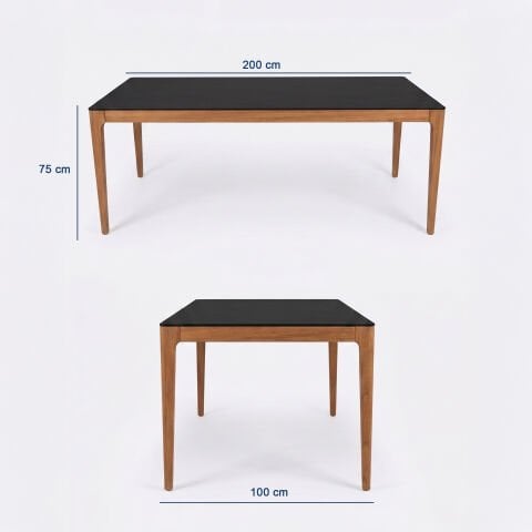 Albina Teak Bahçe Masa Takımı-200 Cm