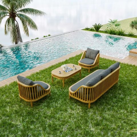 Retro Sofa Set