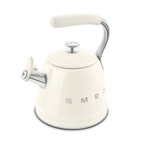 SMEG KREM OCAK ÜSTÜ DÜDÜKLÜ KETTLE