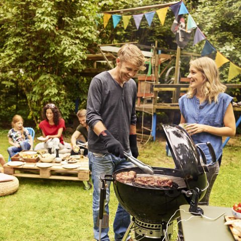 Master-Touch® Siyah GBS E-5750 Kömürlü Izgara Ø 57 cm