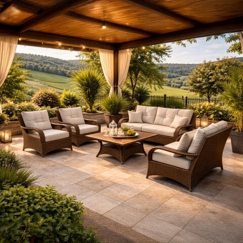 Tango Pvc Bahçe Koltuk Takımı