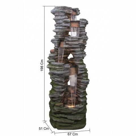 Dekoratif Bahçe Şelalesi Dw-246069