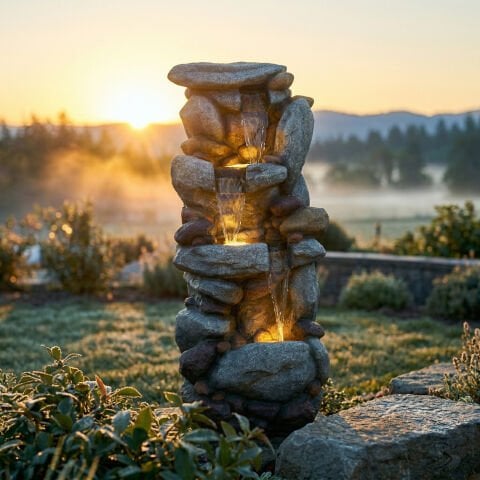 Dekoratif Bahçe Şelalesi Dw-258009