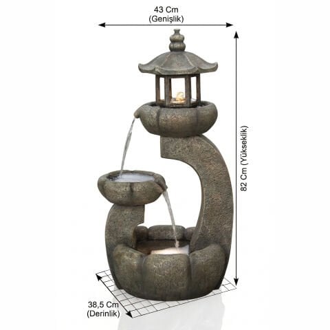 Dekoratif Bahçe Şelalesi Dw-223023