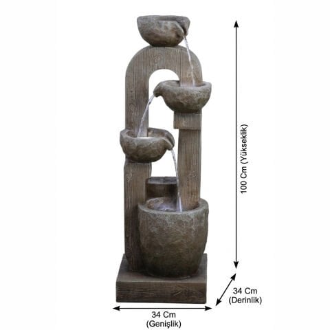 Dekoratif Bahçe Şelalesi Dw-258012