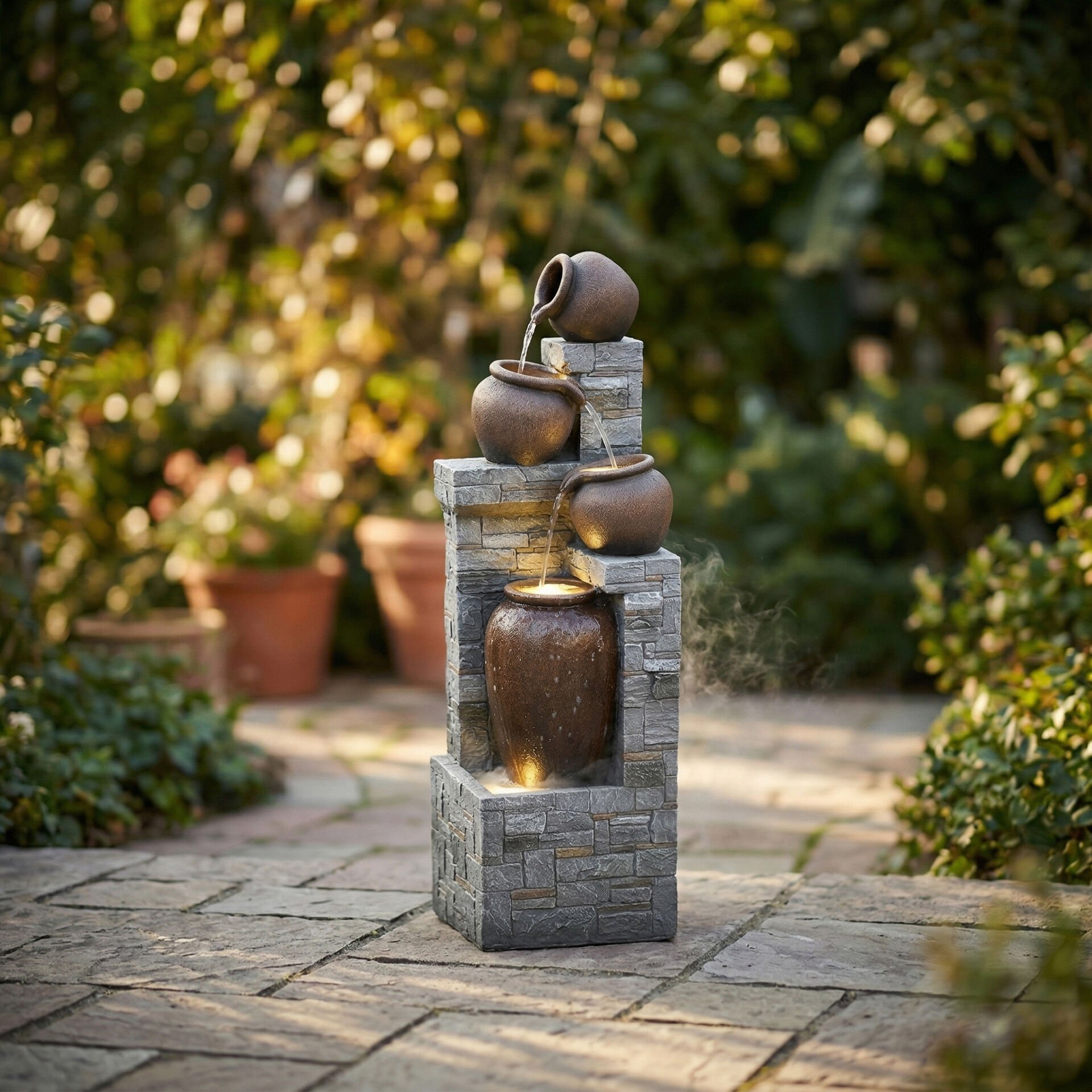 Dekoratif Bahçe Şelalesi Dw-259073