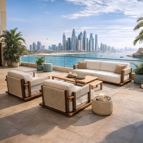 Eagle Teak Bahçe Koltuk Takımı