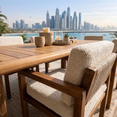 Eagle Teak Bahçe Masa Takımı-240 Cm