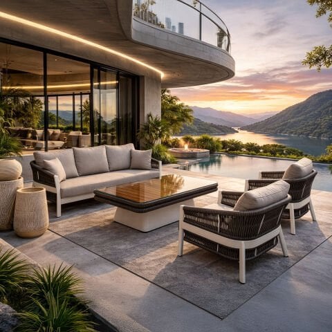 Poyraz Bahçe Koltuk Takımı