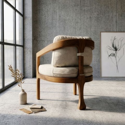 Vanessa Teak Bahçe Masa Takımı-225 Cm