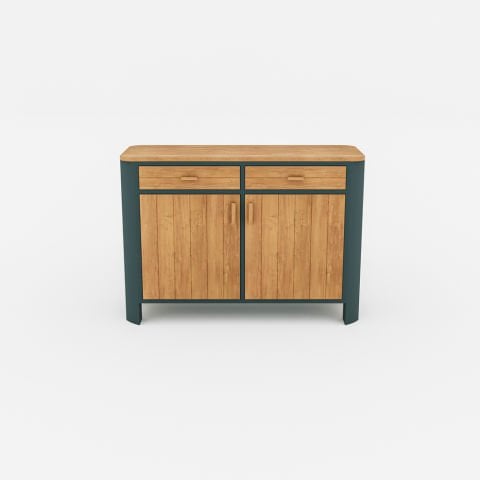 Kapaklı Teak Dresuar Antrasit