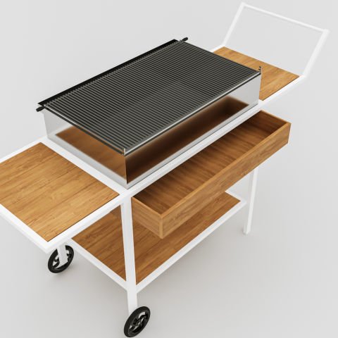 Tmc Çekmeceli Mangal Krem